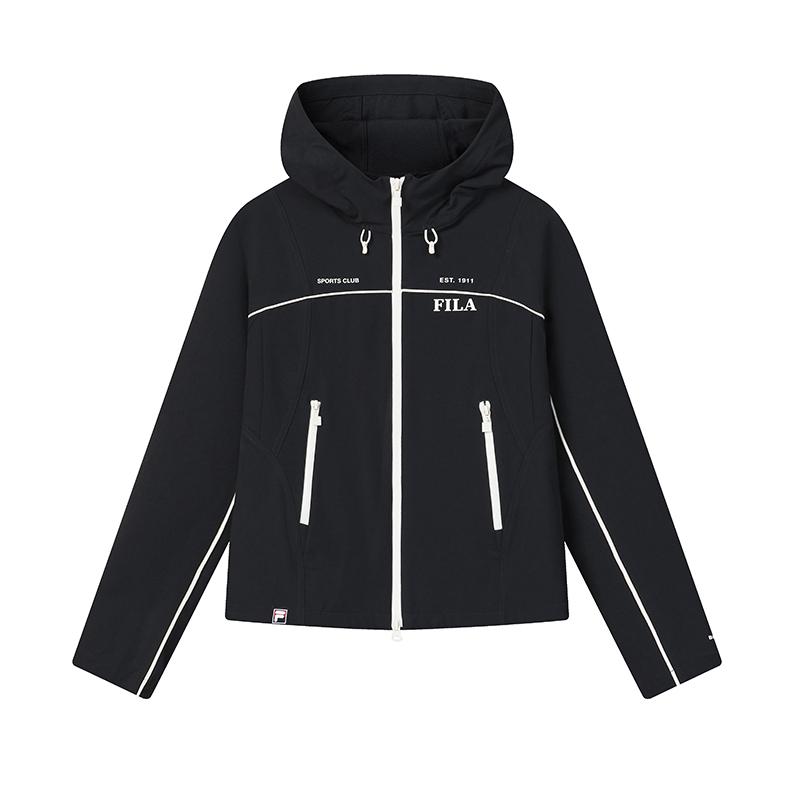 Fila Оригинальная Модная Простая Классическая Личность Модная Ретро Спортивная Повседневная Универсальная Удобная Приталенная Короткая Куртка Женские куртки F11W619706FNV