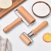 Wooden Rolling Pin Dumpling Wrappers Pasta Dough Handheld Kitchen Baking Tool Beech Rubberwood