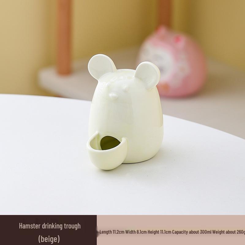 Охлаждающее керамическое убежище для хомяков: Летний приют и игровой домик