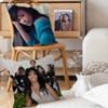 SINGER S-SZA Наволочка Съемная Моющаяся Наволочка для подушки – Мягкий Лен для Всех Сезонов