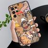 Мультяшная милая капибара Чехол для телефона Для Samsung A55 A16 A56 A36 A35 A15 A53 A54 A33 A34 A25 A05S A52 A52S A14 A24 A26 A71
