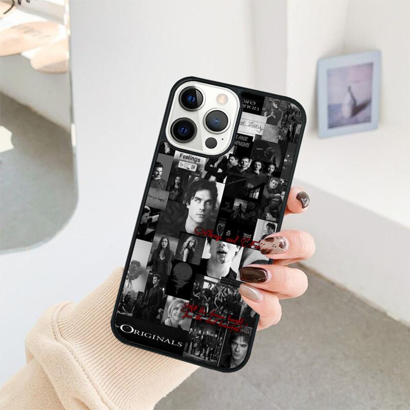 Чехол для телефона Damon Salvatore Дневники вампира Для iPhone 17 Air 16 15 14 11 12 13 Pro MAX Plus coque Чехол
