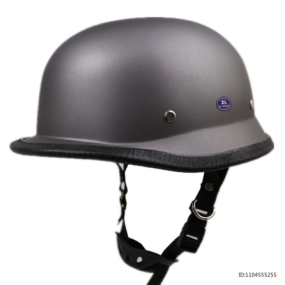 Винтажный Мотошлем Половина Лица Casco Moto Шлем Ретро Уличный Туристический Скутер Мотоцикл Половина Шлема Capacetes DOT Одобрен
