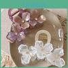 Flower Clips Women Hair Fashion Sweet Temperament Crab Hair Clip For Girls New Summer Hair Accessories Korean Headdress Female Hair Accessories