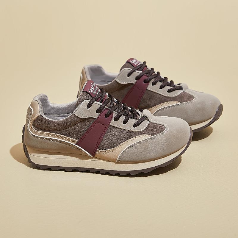 Spring New Forrest Gump Shoes Women's Sports Thick Sole Height Increasing Casual Street Photo
