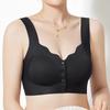 Антибактериальный женский бюстгальтер для женщин среднего и пожилого возраста, открытый спереди, без косточек, с мягкими вставками, жилетного типа, большого размера, бесшовное нижнее белье