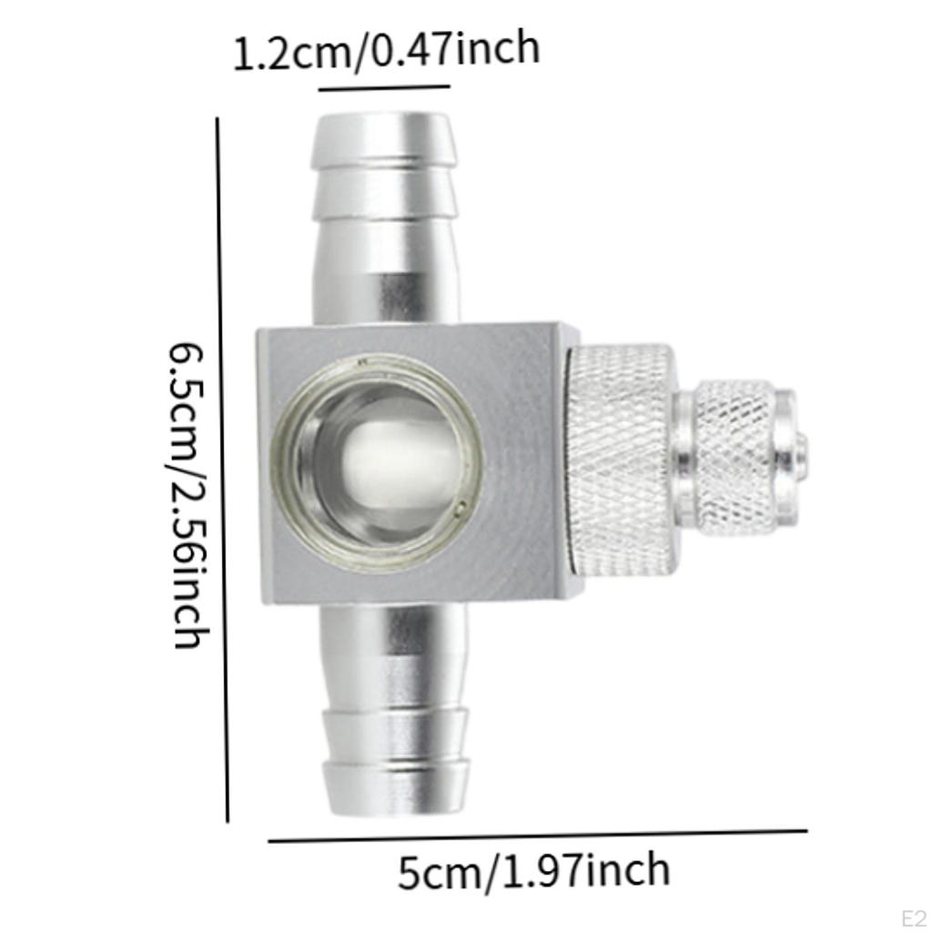 External Inline Aquarium Air Dics Silent Professional Aerator CO2 Diffuser Bubbler