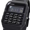 Casio Стандартные наручные часы-калькулятор Часы CA-53WF-1B зарубежная модель.