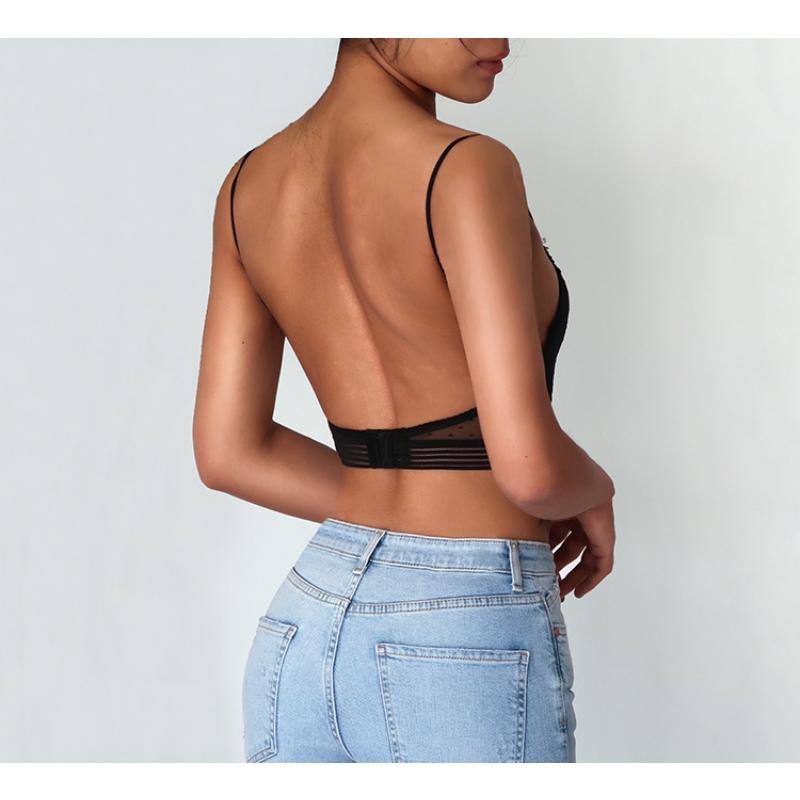 U-образный большой бюстгальтер с открытой спиной, тонкая чашка без стального кольца, сексуальное платье для отдыха в Европе и Америке, нижнее белье большого размера