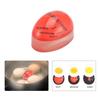 Egg Timer - Resin - Red - Changes Color - Graduated Scales - Non-toxic