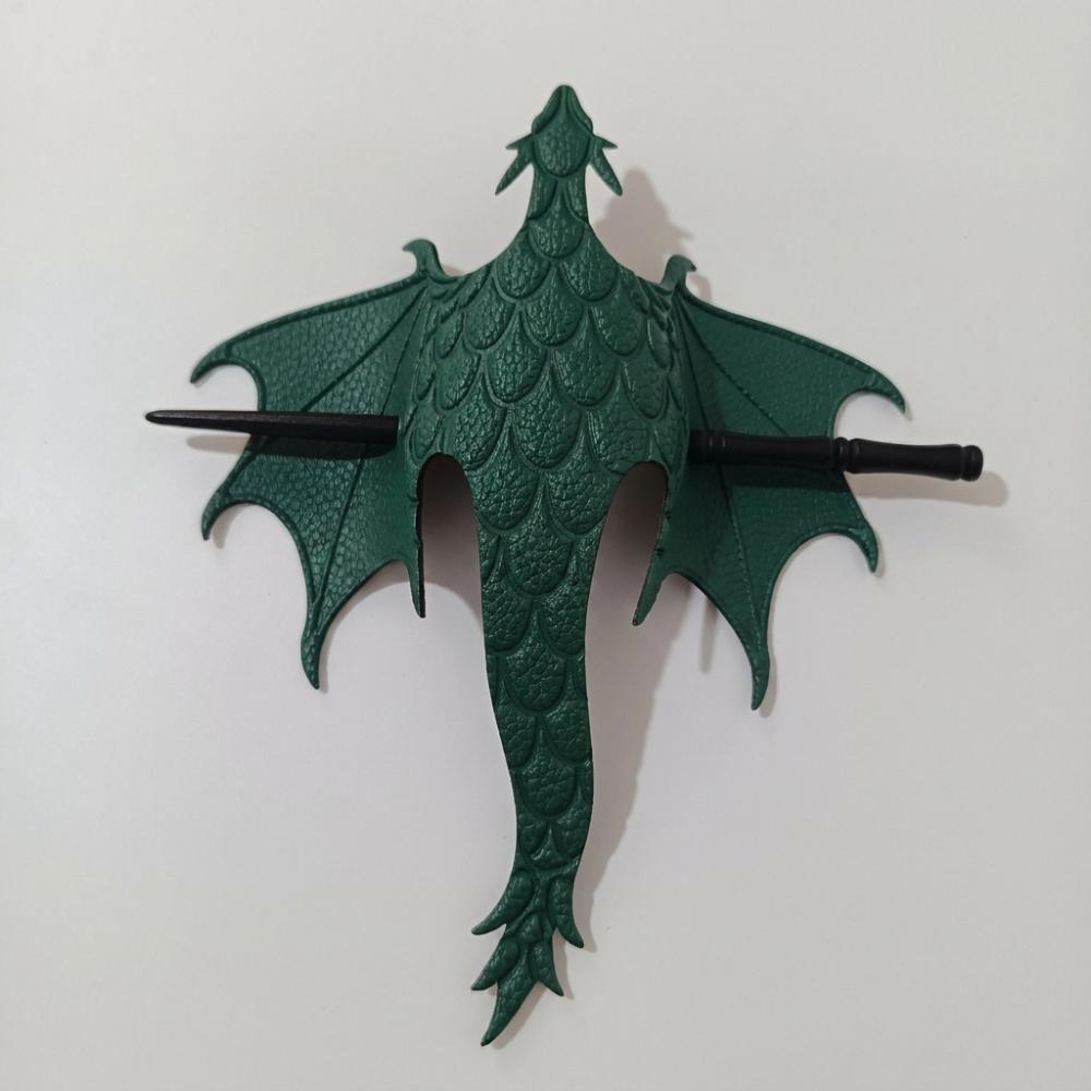 Carved Dragon Flying Dragon Wing Hair Accessory Gothic Fairy Tale Dragon Hair Pin  Halloween