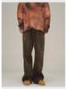 Women's American Retro Leopard Print Wide-Leg Jeans - Hip-Hop Inspired Autumn Design
