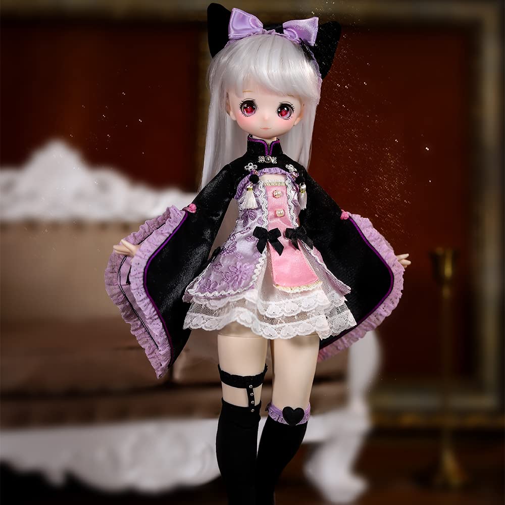 ICY Fortune Days Масштабная BJD Аниме Расписанная и Подвижная Подарок для Детей от 8 лет Кукла 1/4, Стиль, Фигурка, (Сяофу)