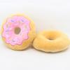 Dog Toys Donut Plush Soundmaking Cute Toy Pets Dog Squeaky Sound Funny Interactive Bite-Resistant Chew Biting Teeth Grinding