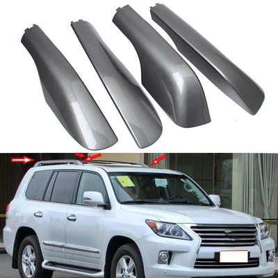4 шт. Для Lexus LX570 2008-2015 Замена колпачков-заглушек торцевых частей рейлингов багажника на крыше