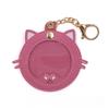 Cat Shape Badge Protector 58mm Keychain Fashion Badge Protective Shell  Birthday Gift