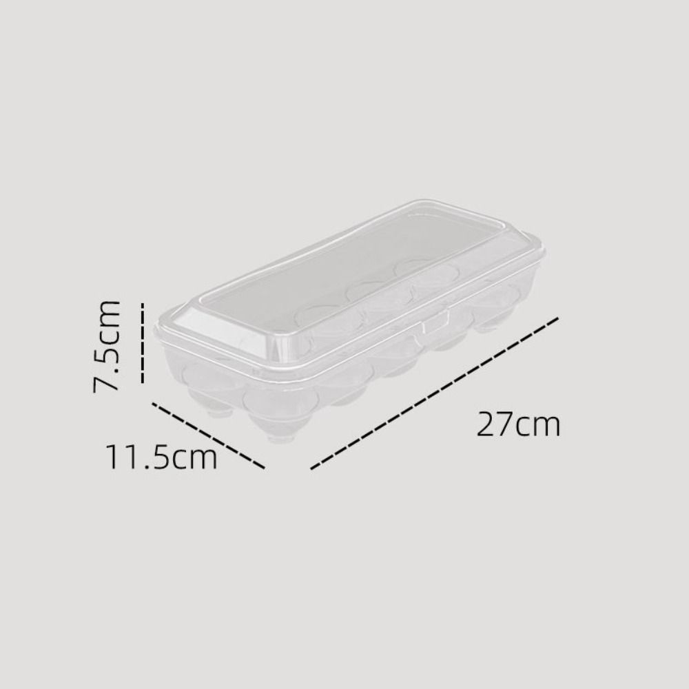 10/15 Grids Egg Box Anti-fall Egg Storage Box Portable Eggs Case