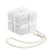 Cube Pill Box with Lanyard Portable 8-Cell Medicine Box Sealed Pill Dispenser Cube 7 Days A Week for Travel Work Daily Outings
