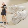 Платформа Папа Обувь Лето Новые Уличные Snap Студент Бег Кроссовки Высота Увеличивая Досуг