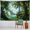 Natural Plant Tapestry Wall Hanging Animal Art Decorative Hippie Bohemian Carpet Air Background Cloth