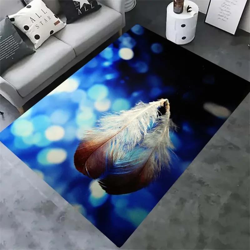 Phoenix Pattern Floor Mats Door Decoration Home Living Room Floor Mats