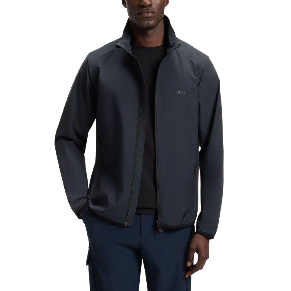 Hugo Boss logo-print jacket 50533773-402