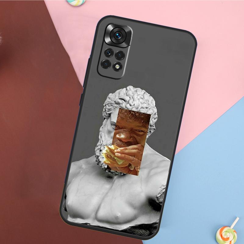 Знаменитая эстетичная статуэтка Чехол для Xiaomi Redmi Note 14 13 12 9 10 11 Pro 9S 10S 11S 12S Redmi 14C 10C 12C 13C Чехол