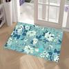 1pc Printed Bathroom Absorbent Mats Anti-Slip Mats Home Decor Supplies Carpets Home Kitchen Floor Mats