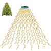 24V 400LED 280LED Christmas Tree Light String Christmas Tree Decoration Colorful Light Waterfall Light Outdoor Christmas Tree Landscape Lighting