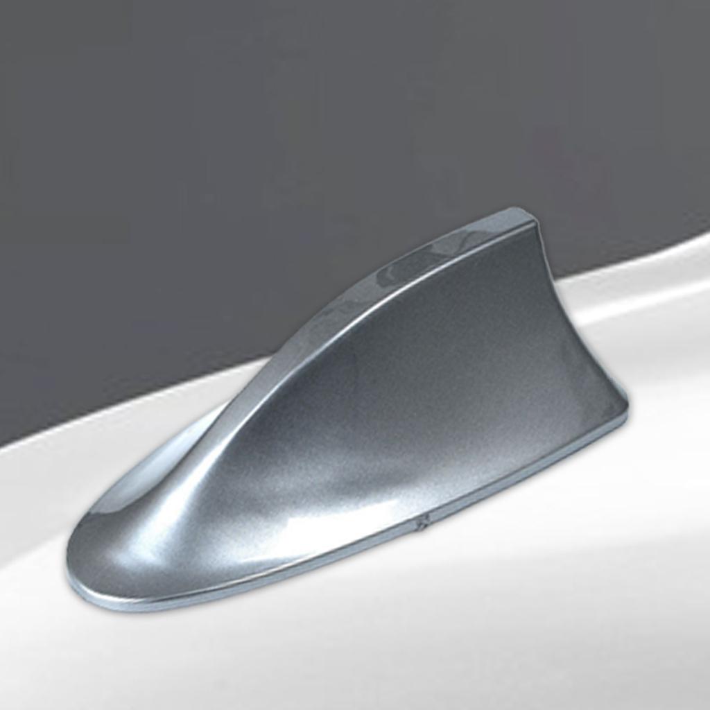 Car Antenna Car Top Shark Fin Decoration Aerial Radio Signal Antenna Cover Universal Car Roof Shark Fin Antenna Car Styling Way