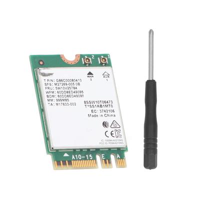 Беспроводная карта WiFi 6E M.2 2230 NGFF 5400 Мбит/с трехдиапазонный беспроводной модуль WiFi AX210 для Windows 11 10