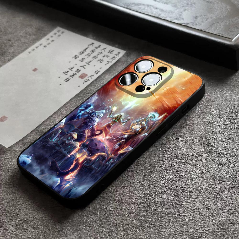 Чехол для телефона W-World Of W-Warcraft W-Wow Для 17 Pro Max Для Iphone 14 16 Pro Max 12 15 11 13 Pro Xr X Xs 8 7 Plus Задняя крышка