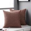 Modern Simple Style Linen Pillow Pure Color Elegant Office Bedside Cushion Cover Fabric Back Sofa