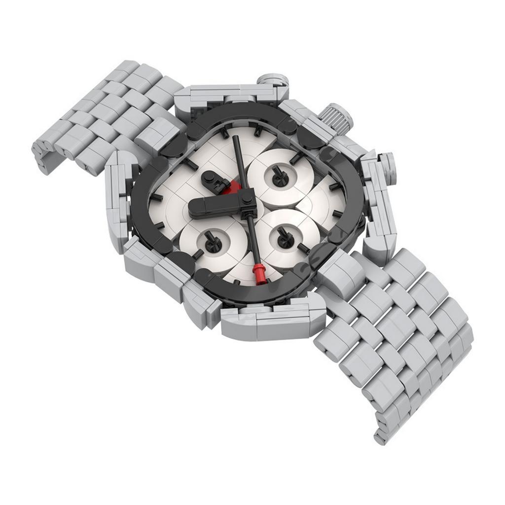 Строительные модули в форме часов, наборы для сборки моделей из строительных кирпичиков для самостоятельной сборки, коллекционные предметы для украшения стола (357 штук)