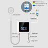 Electric Water Heater Constant Temperature Frequency Conversion with Widescreen Quick Shower Heater for Home 220V 7500W