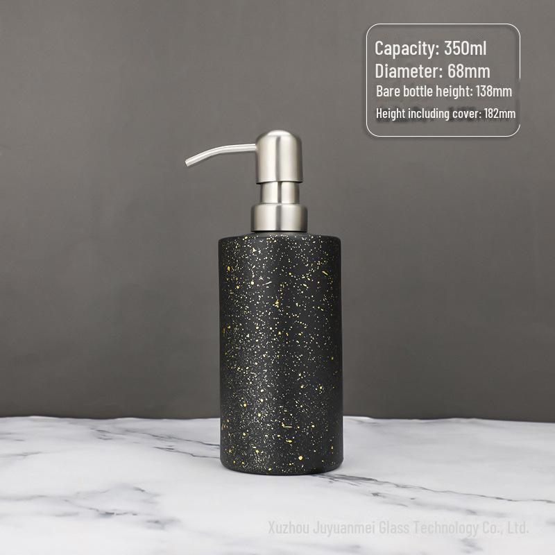 Стеклянный флакон для лосьона и мыла в скандинавском стиле для дома, дезинфицирующее средство для рук и гель для душа в отеле