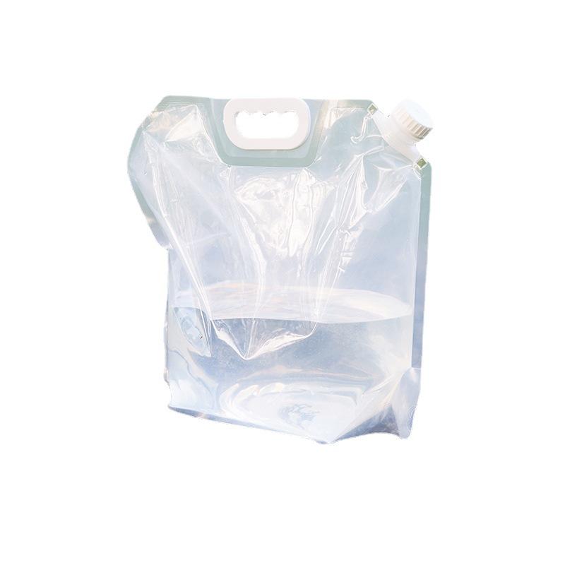 5/10L Foldable Camping Storage Water Bottle Collapsible Bag Carrier Container