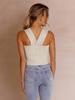 Women's Square Neck Knit Tank Top Sleeveless Fitted Sweater Shirt Summer Casual
