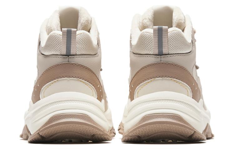 Women's Sneakers Anta Life Collection Low top Slip Resistant Abrasion Resistant Casual Shoes Women's Beige