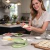 Handheld Dumpling Maker Press Tool 2-in-1 Non-stick Plastic Ravioli Mold for Kitchen Easy Pierogi Cooking Sealing And Folding Manual Dough Home