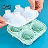 Форма для льда Rose Ice Cube Mold из пищевого силикона для коктейлей Whiskey BPA Free Ice Cube Maker