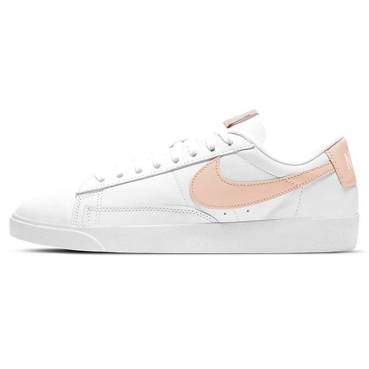 Nike Кроссовки Blazer Low Le Светло-оранжевый/Белый Женские AV9370-118