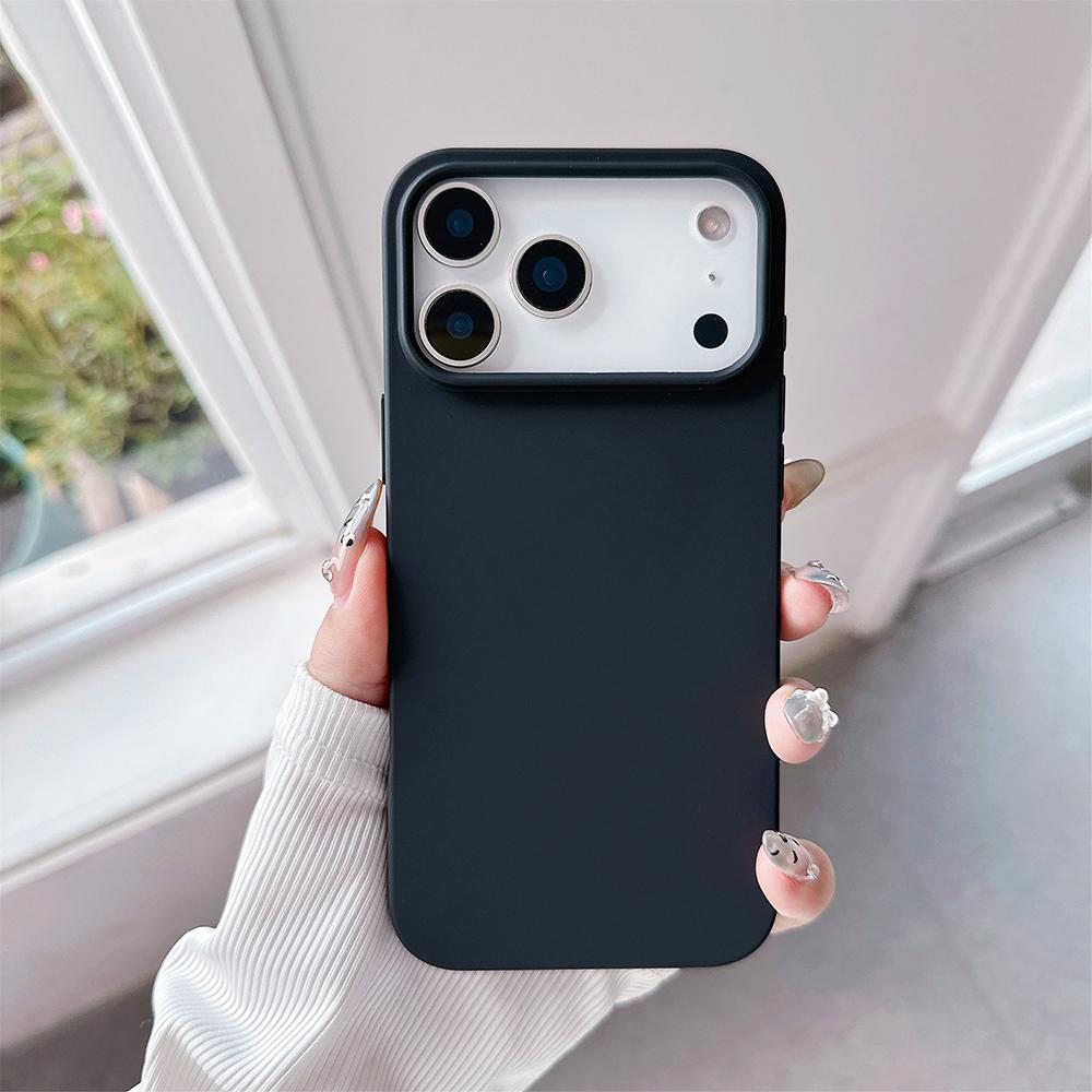 Роскошный Чехол Конфетного Цвета Для iPhone 17 Air 16 15 14 13 Pro Max Plus 16e Матовый Силиконовый Мягкий Ультратонкий Чехол TPU Оболочка 17ProMax
