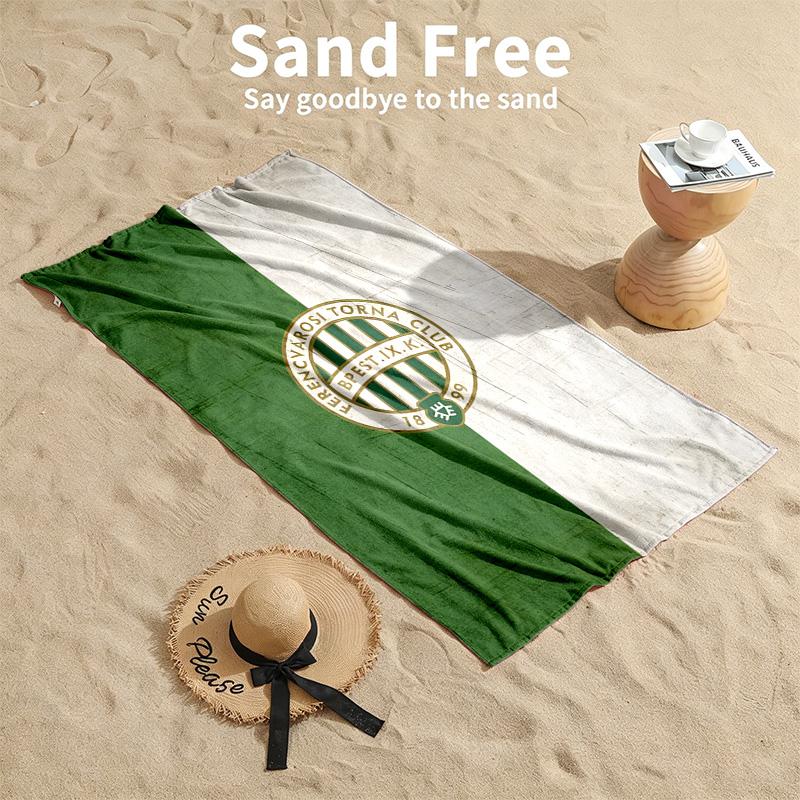 Ferencvarosi TC Beach towels also serve as bath towels summer essential a musthave for the outdoors the beach and the pool