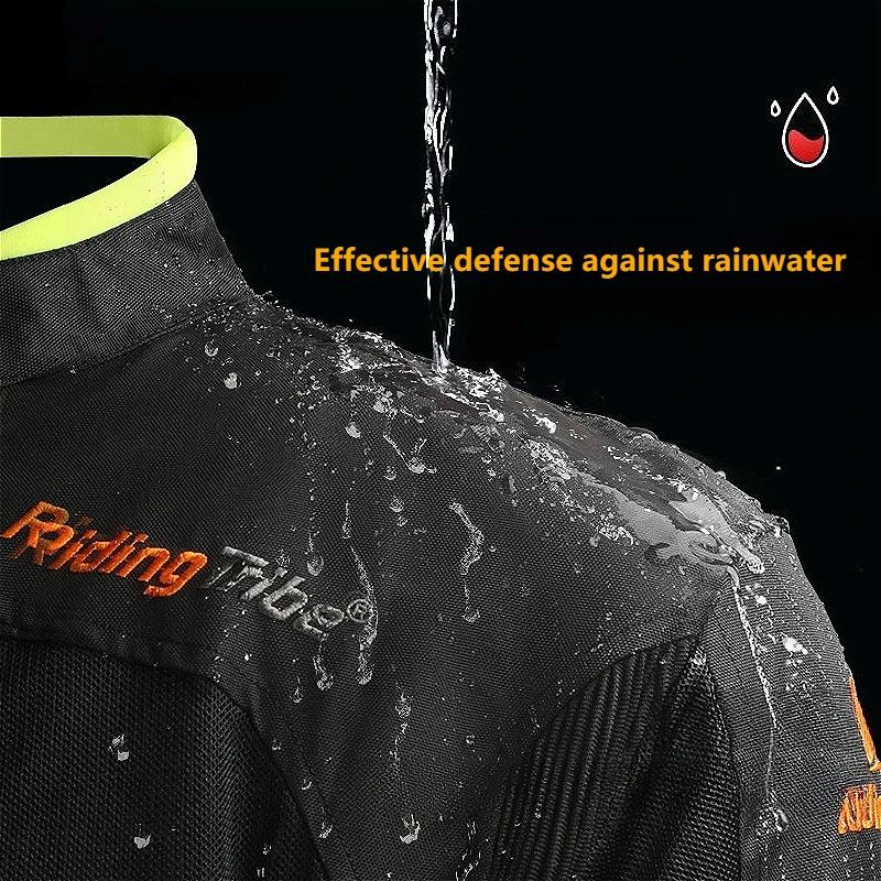Windproof Waterproof and Breathable All-season Men's Motorcycle Racing Suit with Built-in Protective Gear Motorcycle Riding Gear