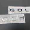 2026 Hot For VOLKSWAGEN VW For VW Golf 8 Rline Rear Vehicle Logo Post Character Mark English Letter Golf Logo Silver