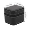 1pc Watch Travel Case PU Leather Zipper Watch Box Organizer Watch Storage Box Jewelry Series Storage Display Case Gift Box