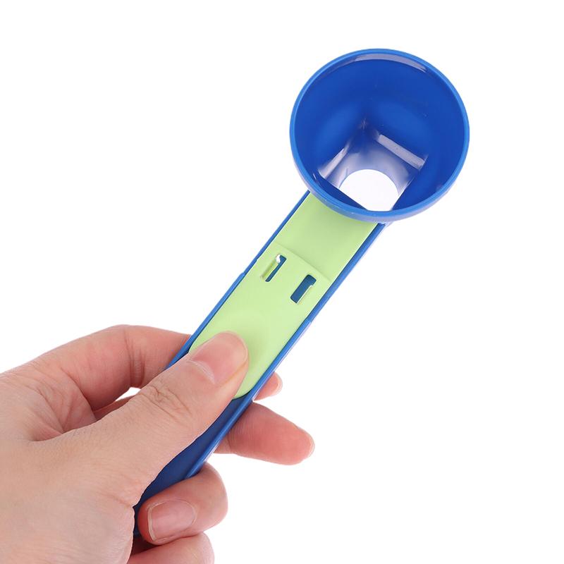 Кофейная воронка, мерная ложка с длинной ручкой, ложка для пудры, многоразовая, выдвижная, кофейная ложка, кухонные гаджеты