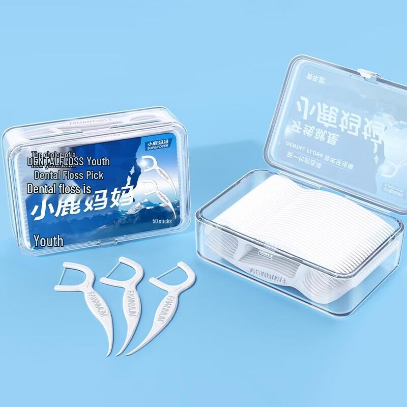 FAWNMUM Professional Ultra-fine Dental Floss Picks