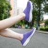 Women Sneakers Vulcanized Shoes Sock Sneakers Women Summer Slip On Flat Shoes Women Plus Size Loafers Walking Flat